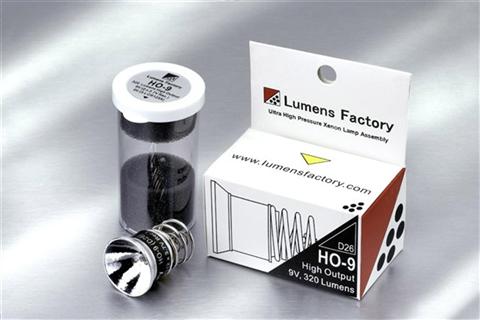 300Lumens 9V Xenon Replacement Bulb Lamp for Surefire 6P 9P G2 Flashlight 